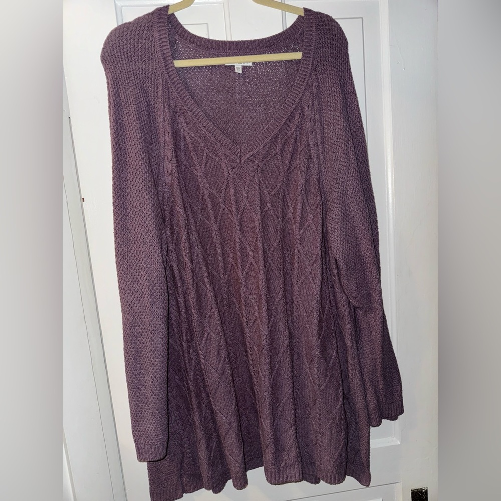 Purple sweater